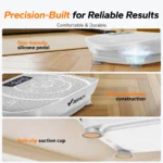 MERACH Vibration Plate Device Powered Vibration Platform for Full Body Training Burning&Muscle Building Weight Loss&Shaping - Image 5
