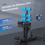MERACH Deep Squat Machine Adjustable Glutes Trainer Machine Core Leg Push Up Workout Machine Multifunctional Buttocks Machine - Image 3