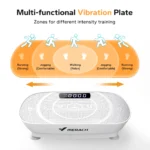 MERACH Vibration Plate Device Powered Vibration Platform for Full Body Training Burning&Muscle Building Weight Loss&Shaping - Image 2