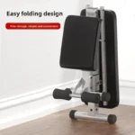 Multifunctional Folding Flat Bench for Dumbbell Workout Adjustable Fitness Training Equipment Home Gym Exercise Machine - Image 3