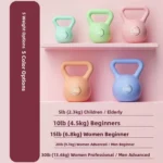 Kettlebells Women's Small Dumbbells Fitness Exercise Home Gym Equipment Adjustable Weight for Men And Women - Image 2