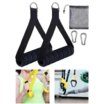 2Pcs Exercise Handles Resistance Band Handle Only for Cable Machine Pulleys - Image 5