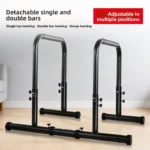 Adjustable Home Gymnastics Pull up Bar Home Fitness Equipment Adjustable Indoor Single Bar Dip Station Multi Function Tricep ... - Image 3