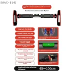 【Ja】Safe Telescoping Pull-Up Bar for Home - Non-Slip, Anti-Reverse Design for Chin-Ups, Sit-Ups & Home Workouts - Image 5