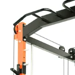 #￥Multifunctional Smith Machine With Cable Crossover System Full Cage Power Rack Home Garage Weight Training Gym Machine - Image 3