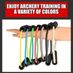 1pc Portable Archery Pull Trainer with Elastic Bands - for resistance Training Device for Home, Gym & Outdoor Use -Grip Handle - Image 6