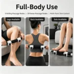 Electric Roller Massage Stick Rechargeable Deep Tissue Muscle Massager for Body Leg Relie - Image 3