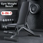 PORIYA Adjustable Weight Abdominal Bench Sit-Up Back Support Fitness Flat Gym Exercise
