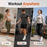 Cordless Jump Rope Ropeless Skipping Rope with Digital Counter Skipping Rope - Image 4