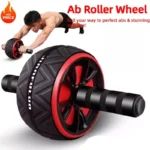 Silent Non-Slip Ab Roller Wheel-Premium Abdominal Exercise Equipment for Home Gym,Ideal for Men Women To Build Strong Core & Abs