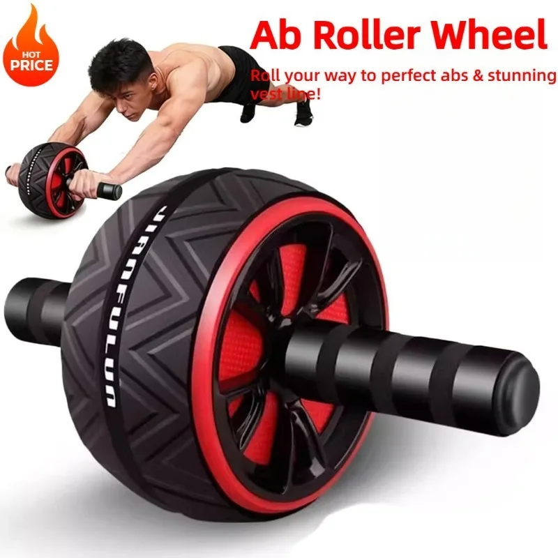 kf-Sd22087dde1e54332910c27309d557899B Silent Non-Slip Ab Roller Wheel-Premium Abdominal Exercise Equipment for Home Gym,Ideal for Men Women To Build Strong Core & Abs - Image 1