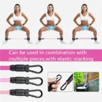 Resistance Band Set Workout Exercise Equipments Ankle Straps Fitness Yoga Elastic Fitness Bands For Home Gym Man And Woman Sport - Image 3