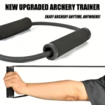 1pc Portable Archery Pull Trainer with Elastic Bands - for resistance Training Device for Home, Gym & Outdoor Use -Grip Handle - Image 4
