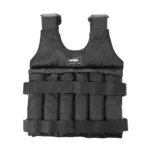 1 - 110LBS Adjustable Weighted Vest Running Loading Weighted Vest Training Workout Fitness Adjustable Waistcoat Jacket Man Women - Image 2
