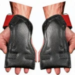 Professional Pull-up Deadlift Wrist and Hand Guard Gloves,Thick PU Weightlifting Gloves,Wear-Resistant Powerlifting Gloves
