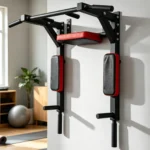 Wall-Mounted Pull-up Bar Fitness Horizontal Bar Multifunctional Dip Station With Eyelets 200kg Capacity Upper For Gym Accessory - Image 3